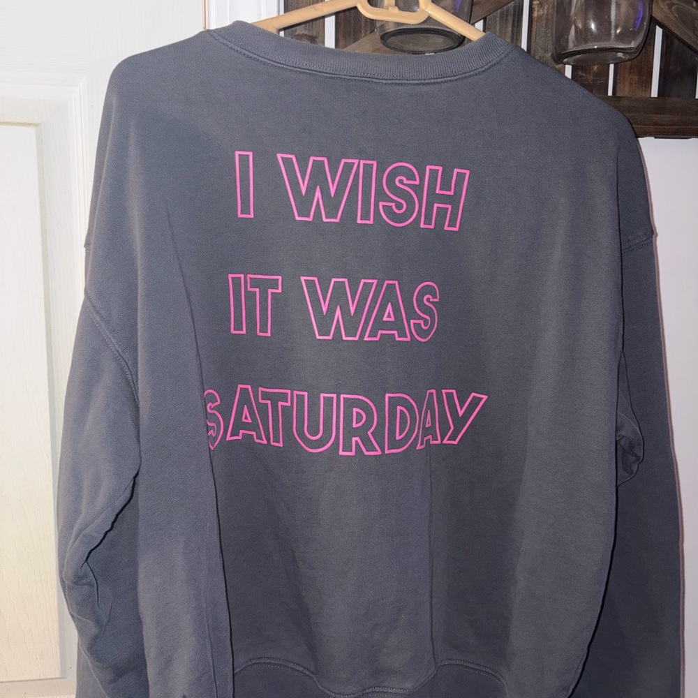 Wildfox Charcoal Pullover - Picture 3 of 3
